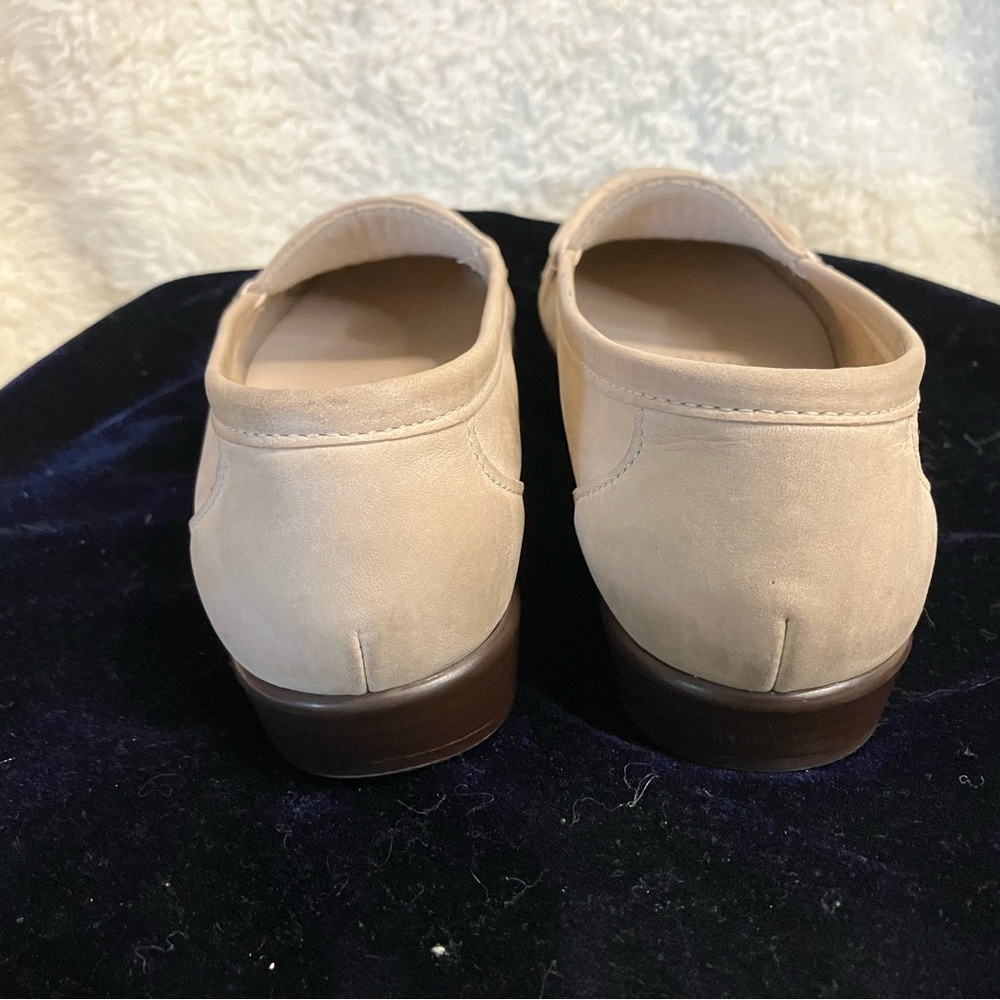 SAS Slip On Tan Cream‎ Leather Tripad Comfort Loafer Sz 6.5 - Picture 3 of 8